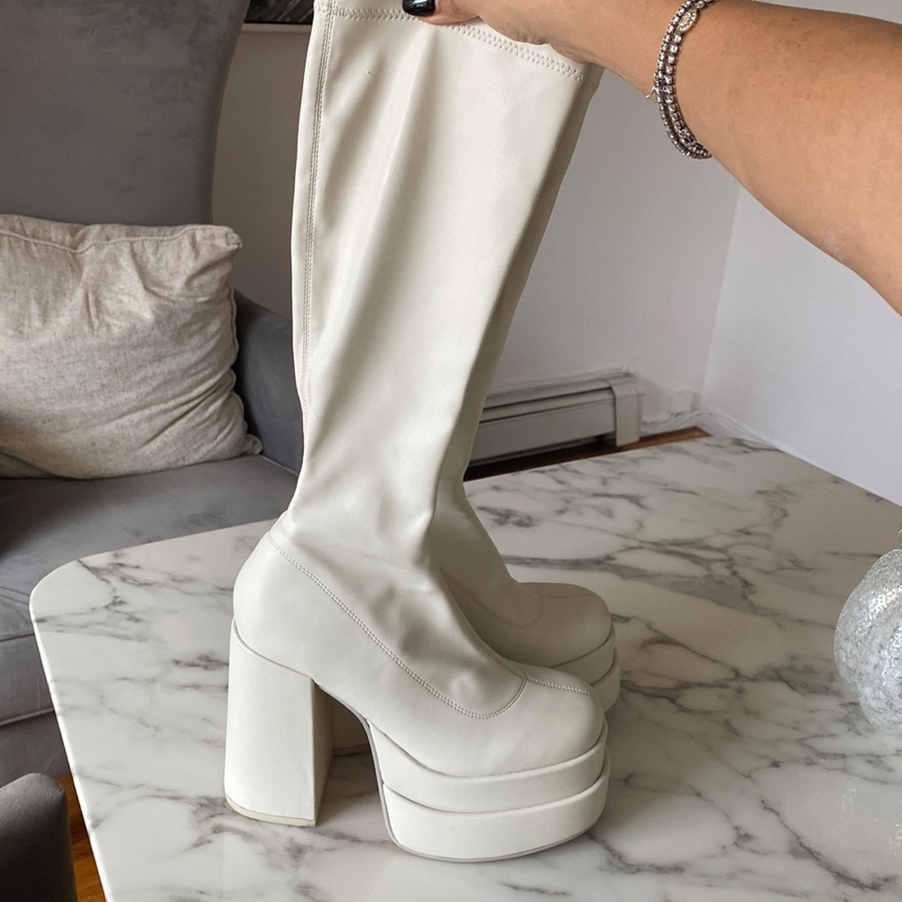 Steve Madden chunky heel worn once